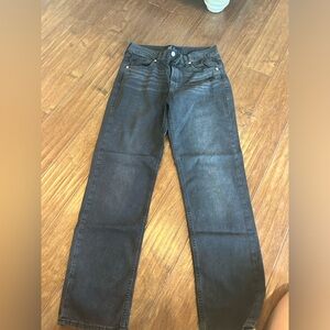 GAP Charcoal Denim Loose Fit Jeans